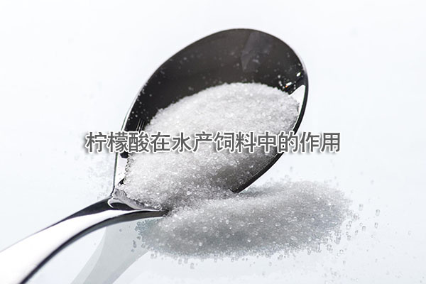 檸檬酸在水產(chǎn)飼料中的作用